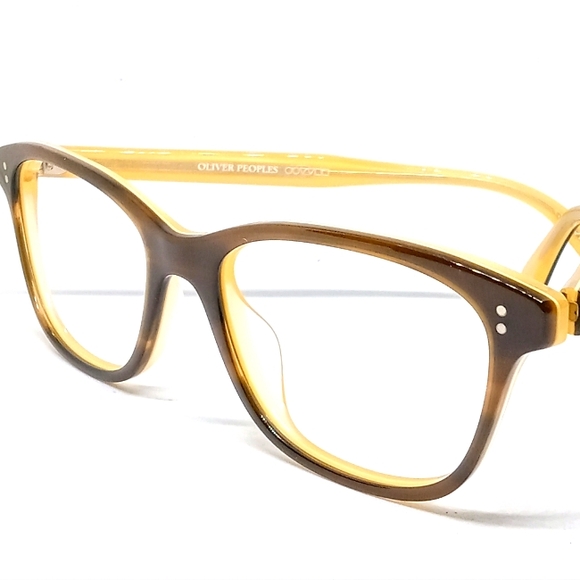 OLIVER PEOPLE'S "ASHTON" EYEGLASSES FRAME: - Picture 3 of 16